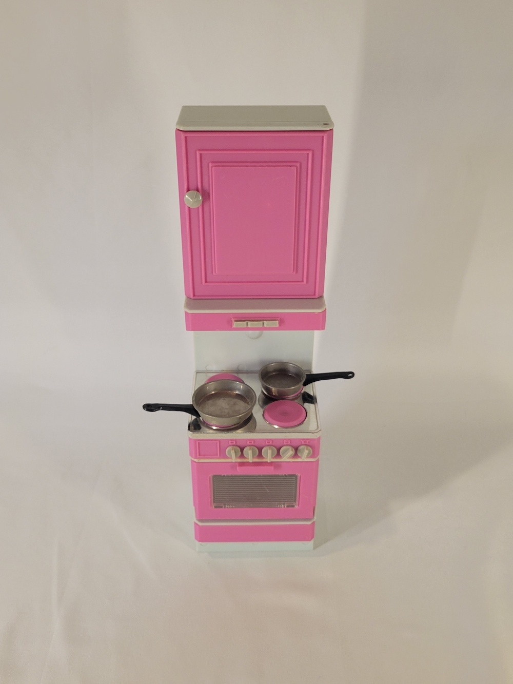 Vintage Barbie Dollhouse Kitchen stove Oven Cabinet